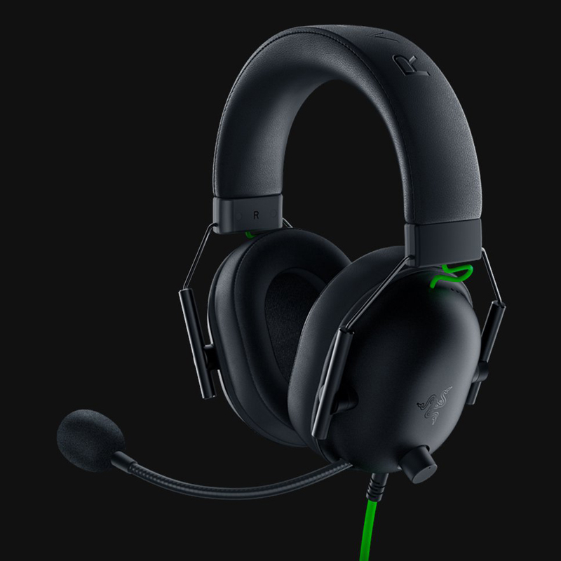 هدست گیمینگ ریزر مدل BlackShark V2 X با نویز کنسلینگ بدنه و نویز کنسلینگ میکروفون (ENC)، اتصال از طریق جک 3.5 میلیمتری، دارای صدای فراگیر 7.1 کاناله، دارای تکنولوژی صدای 360 درجه - Image 7