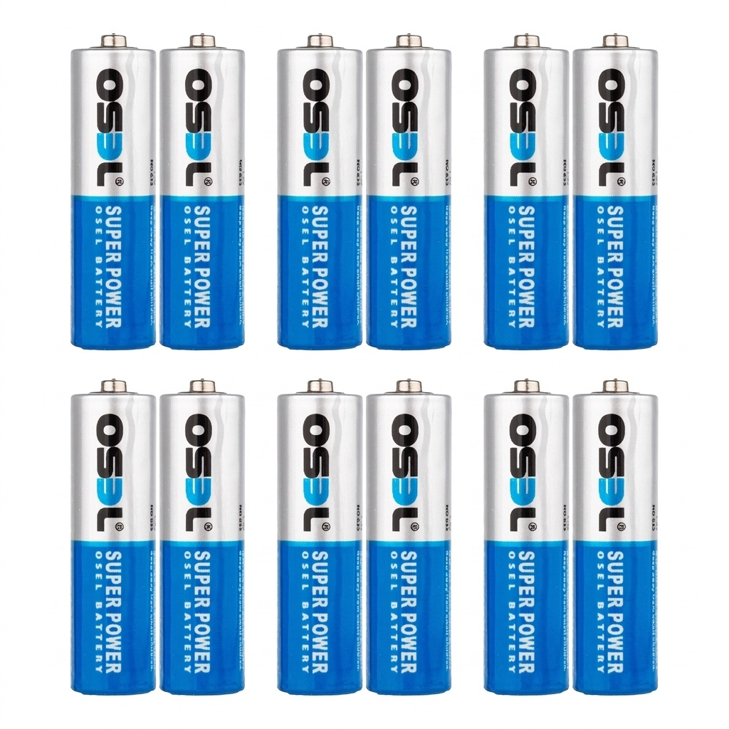 باتری قلمی اوسل مدل Super Power R6P  بسته 12 عددی