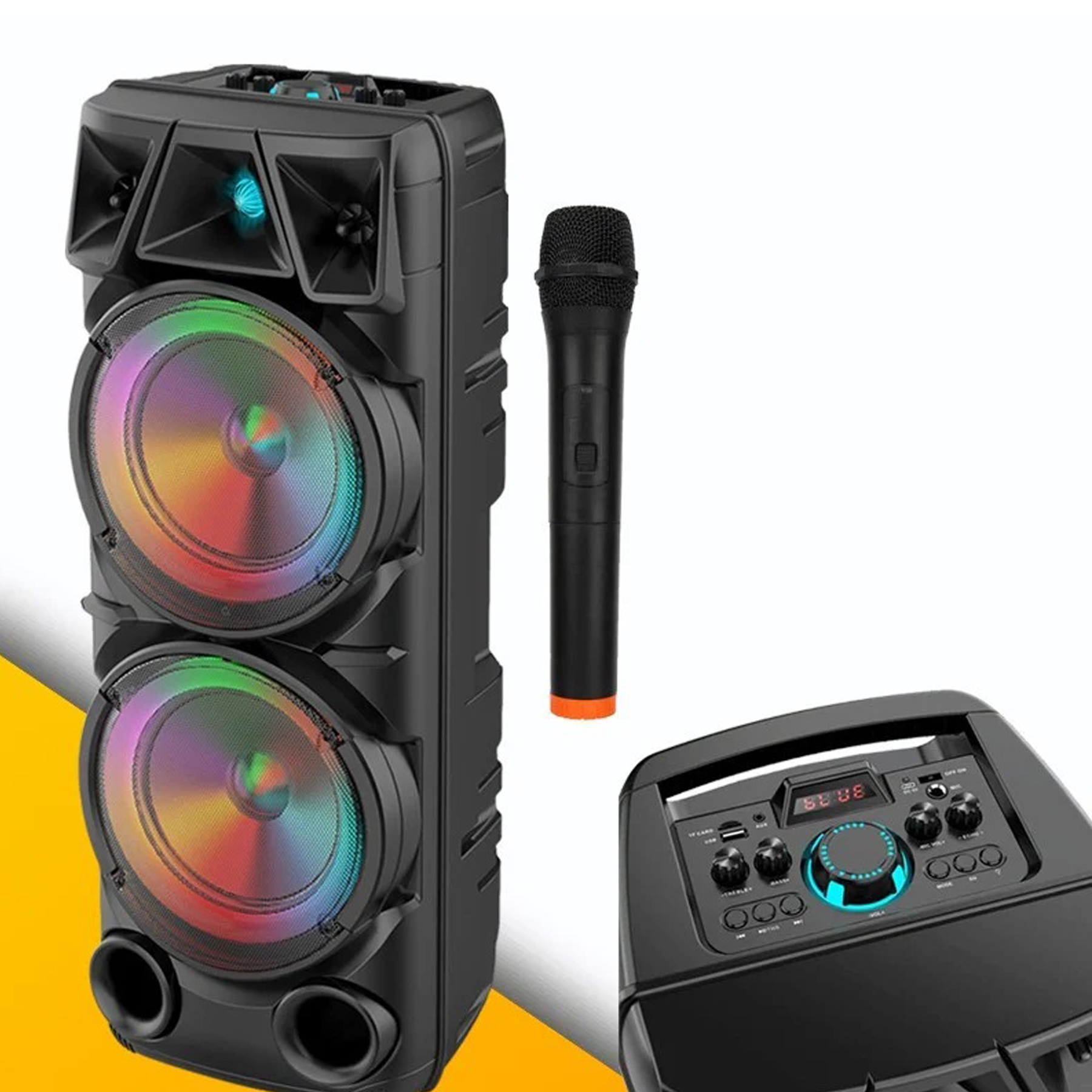 اسپیکر بلوتوثی قابل حمل مدل ZQS8210 - Image 12