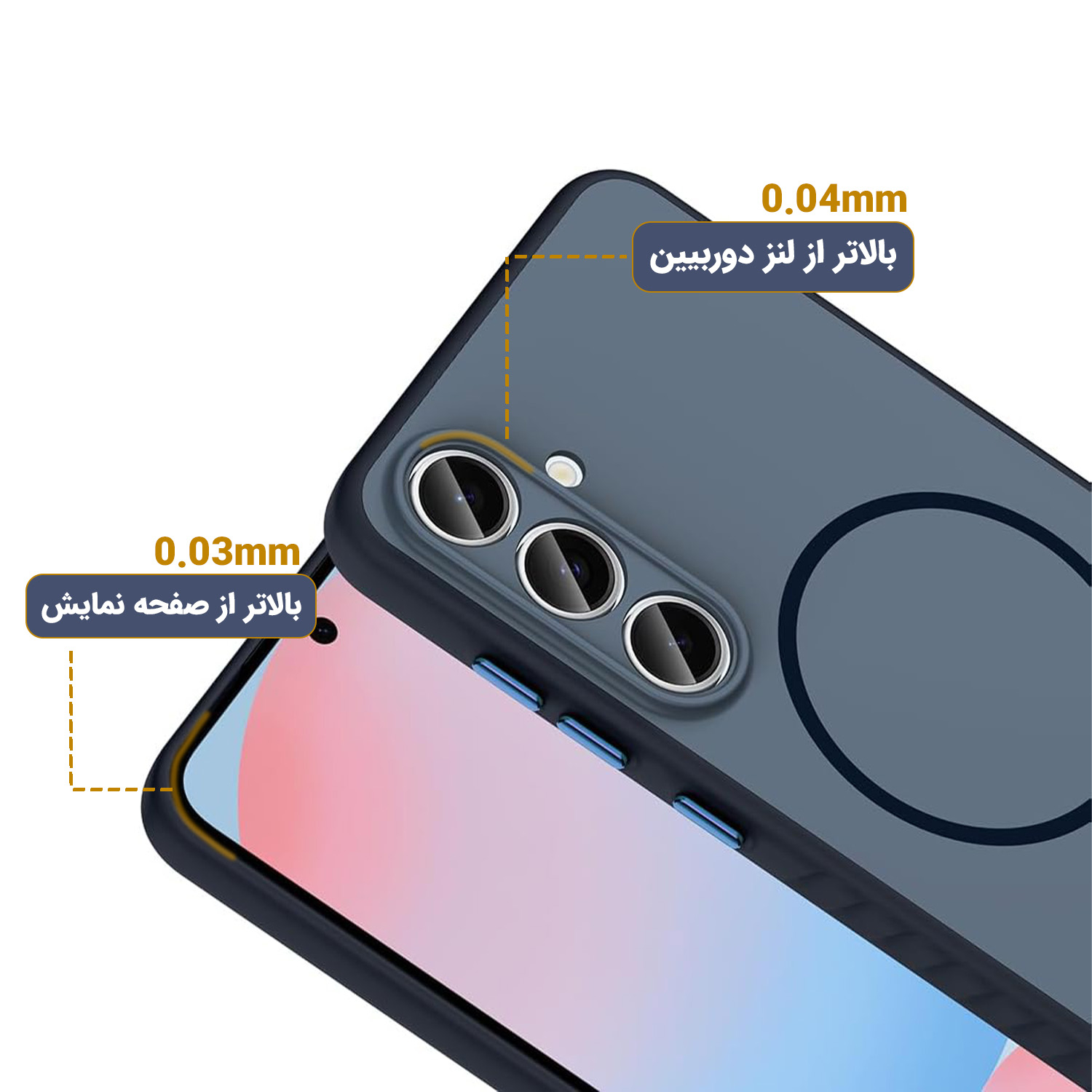 کاور ونزو مدل Elite مناسب برای گوشی موبایل سامسونگ Galaxy A56 / A36 - Image 2