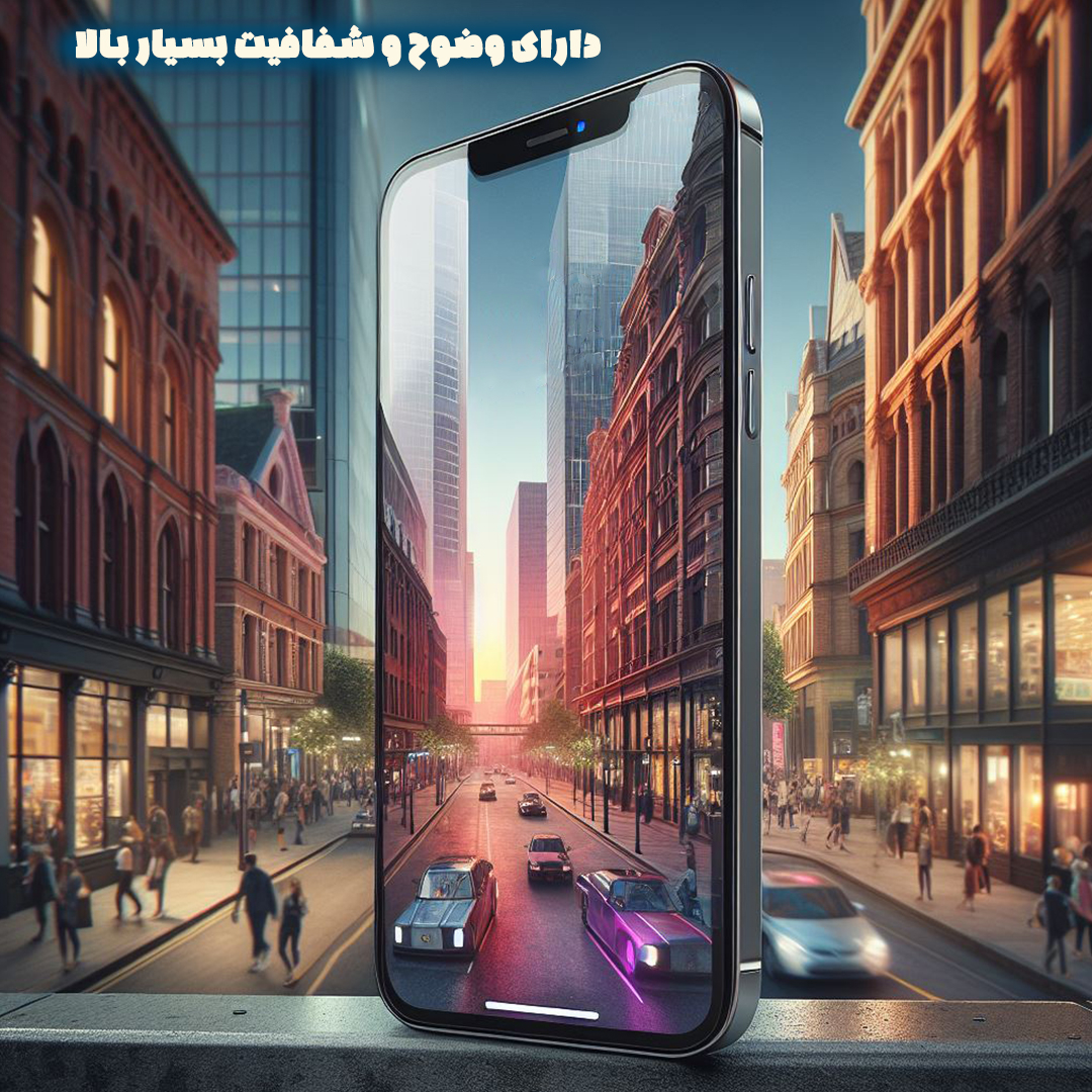 محافظ صفحه نمایش شهر گلس مدل CRCS مناسب برای گوشی موبایل اپل iPhone 12 Pro / iPhone 12 - Image 5