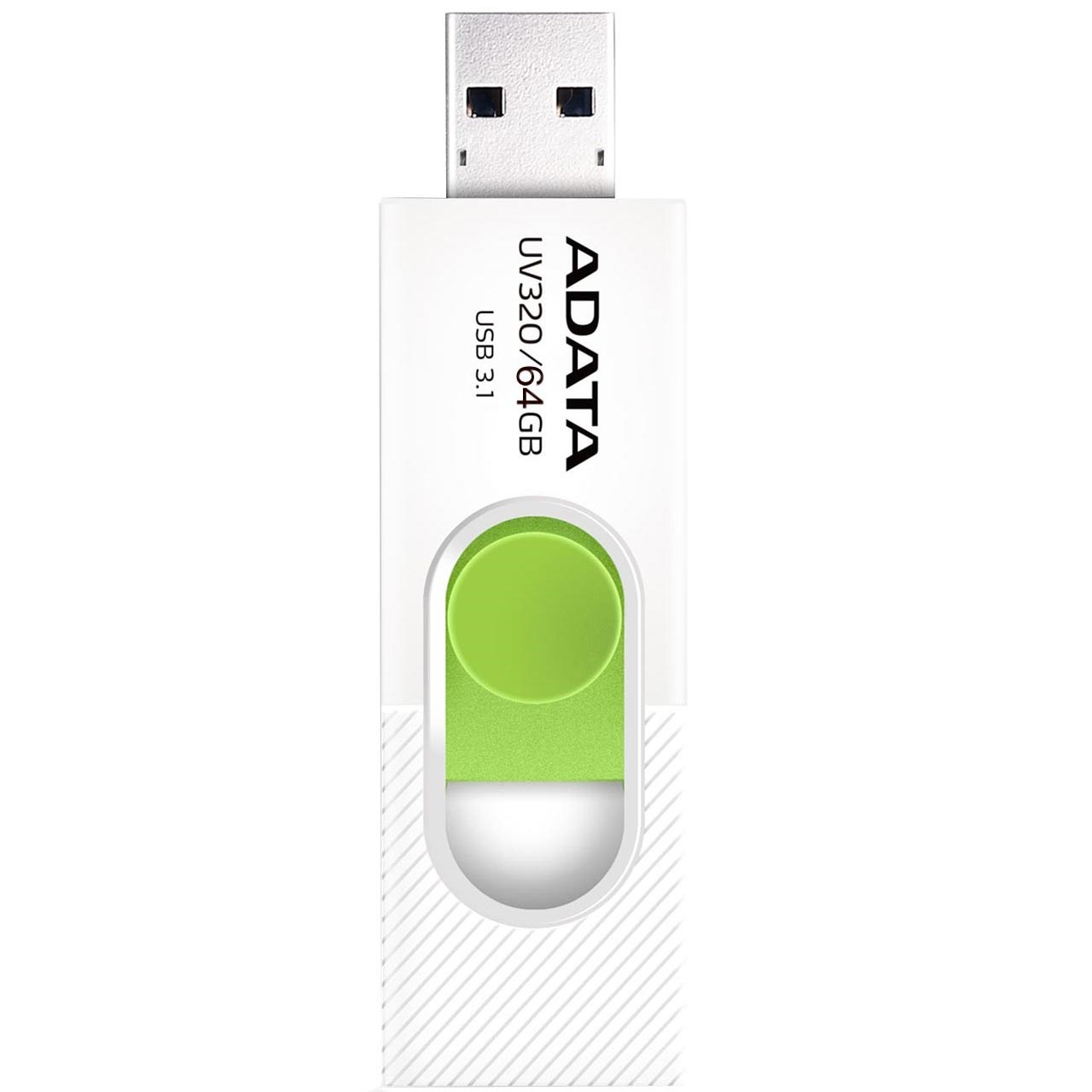 فلشمموری کشویی ای دیتا مدل UV320 ظرفیت 64 گیگابایت با رابط USB 3.2 Gen1 سرعت انتقال تا 10 گیگابیت بر ثانیه و سازگار با ویندوز، مک، لینوکس، گوشی و تلویزیون - Image 4