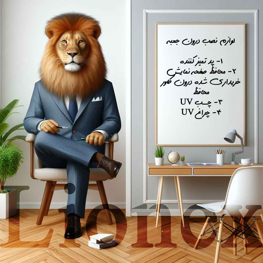 محافظ صفحه نمایش یووی لایونکس مدل UVL30 مناسب برای گوشی موبایل سامسونگ Galaxy S23 Ultra - Image 4