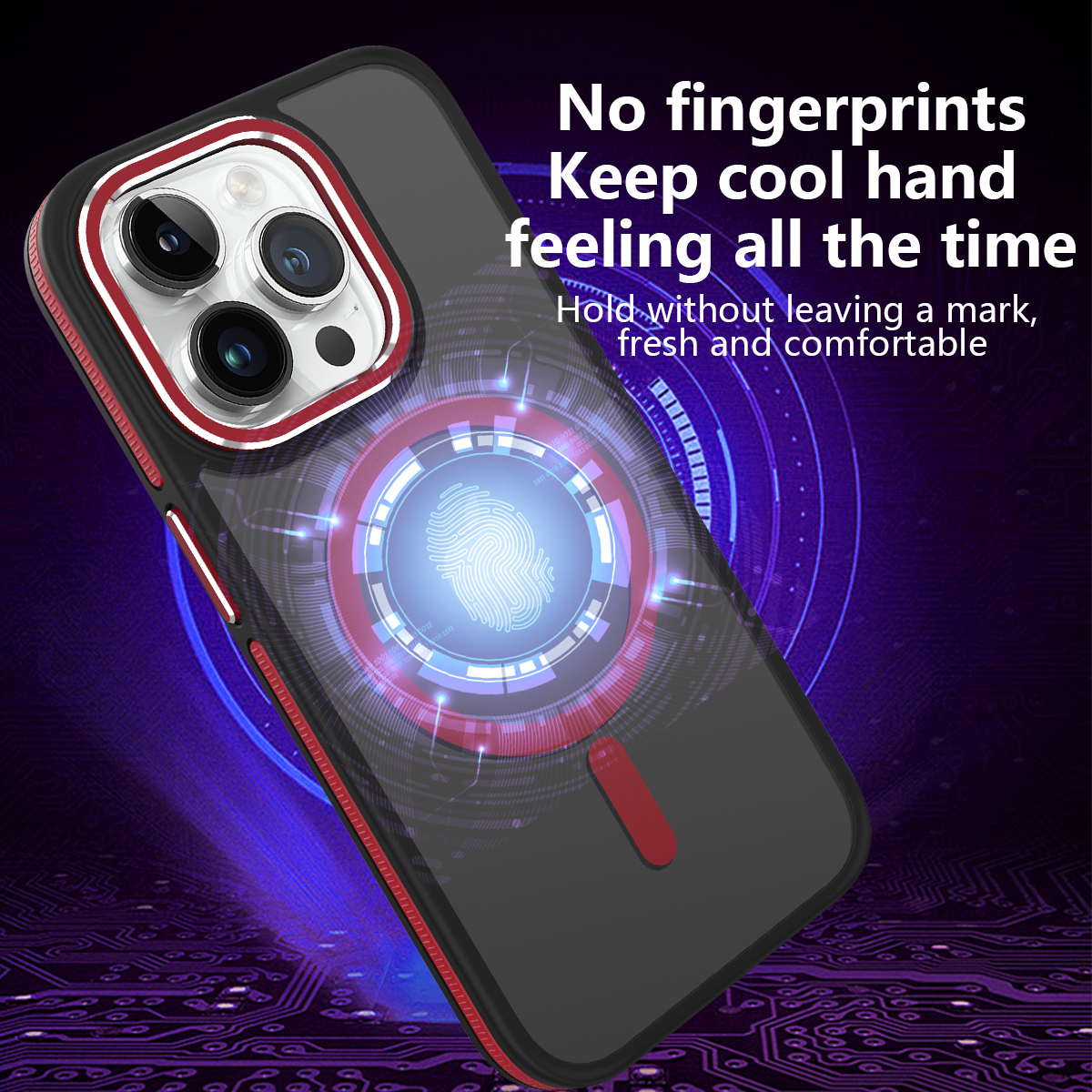 کاور مدل YC-1 Mag مناسب برای گوشی موبایل اپل iPhone 13 / 14 - Image 10