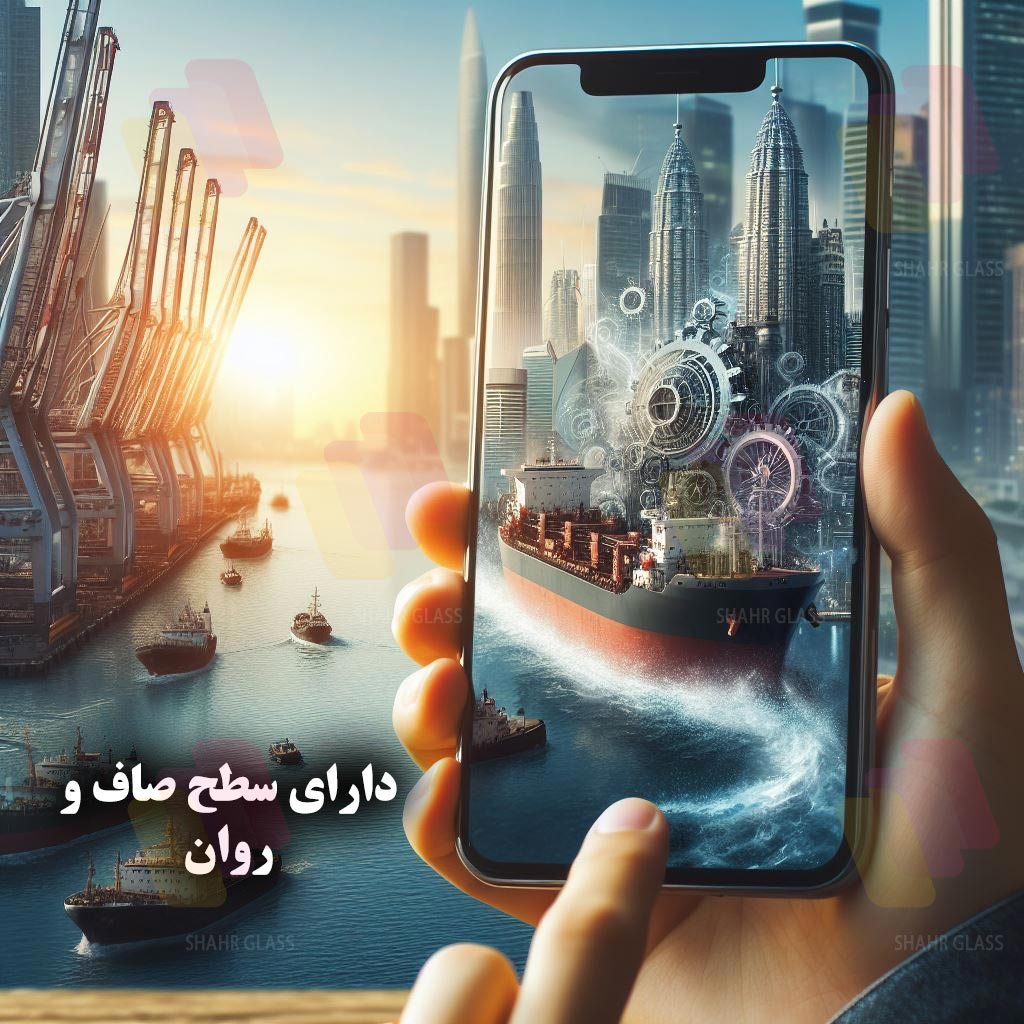 محافظ صفحه نمایش شهر گلس مدل SHIPS مناسب برای گوشی موبایل سامسونگ Galaxy A71 4G / A71 5G / A72 / A73 5G - Image 9