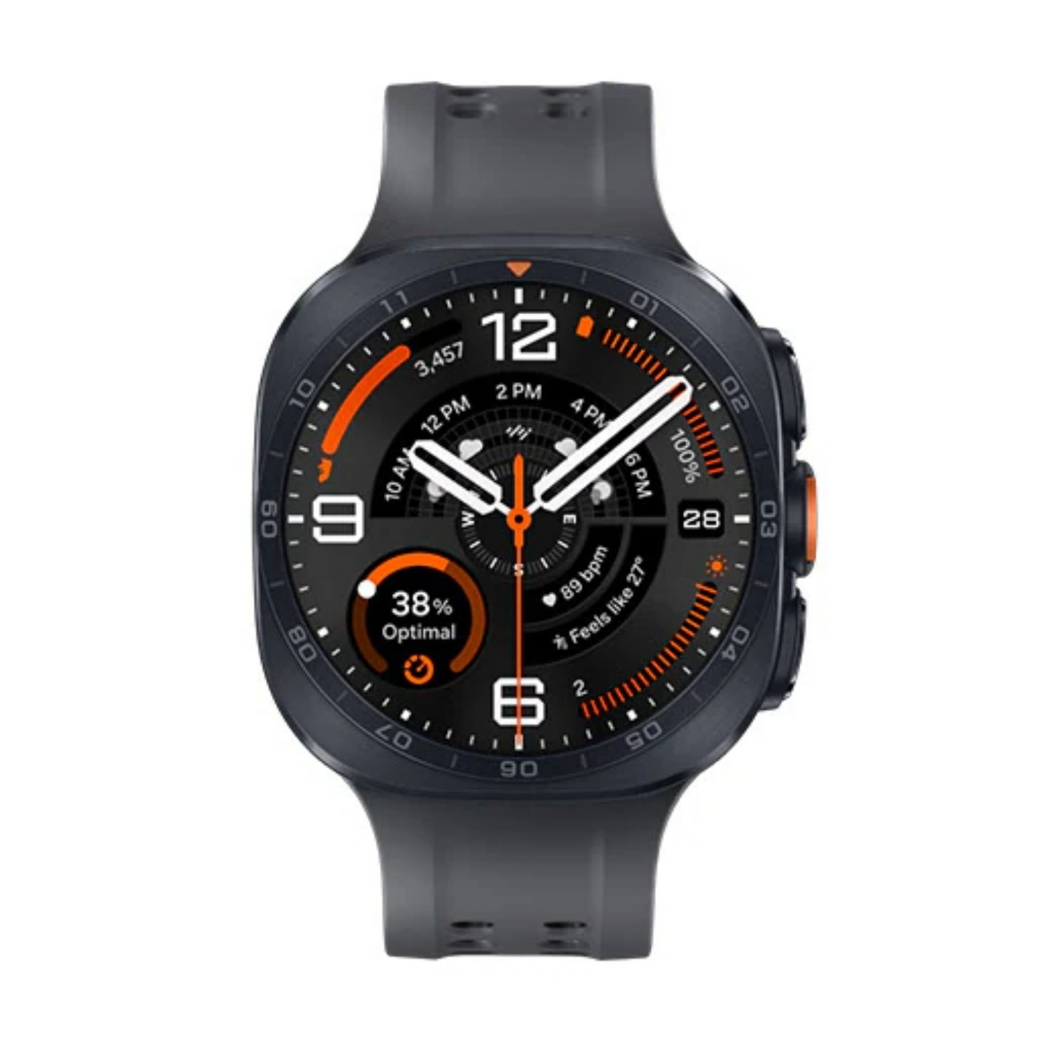 ساعت هوشمند 47 میلیمتری سامسونگ مدل Galaxy Watch Ultra 2 با بند لاستیکی - Image 3