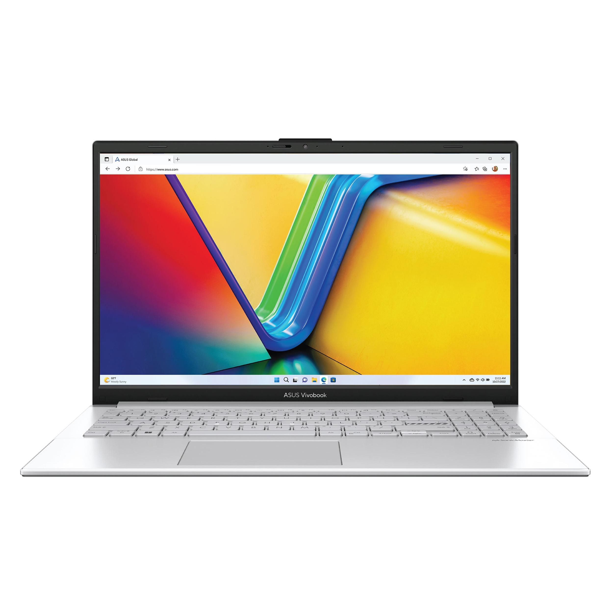 لپتاپ ایسوس مدل Vivobook Go 15 E1504GA-NJ558 با پردازنده Core i3- N305، رم DDR4 4GB با فرکانس 3200MHz، حافظه SSD با ظرفیت 256GB، نمایشگر 15.6 اینچ IPS با وضوح Full HD - Image 3