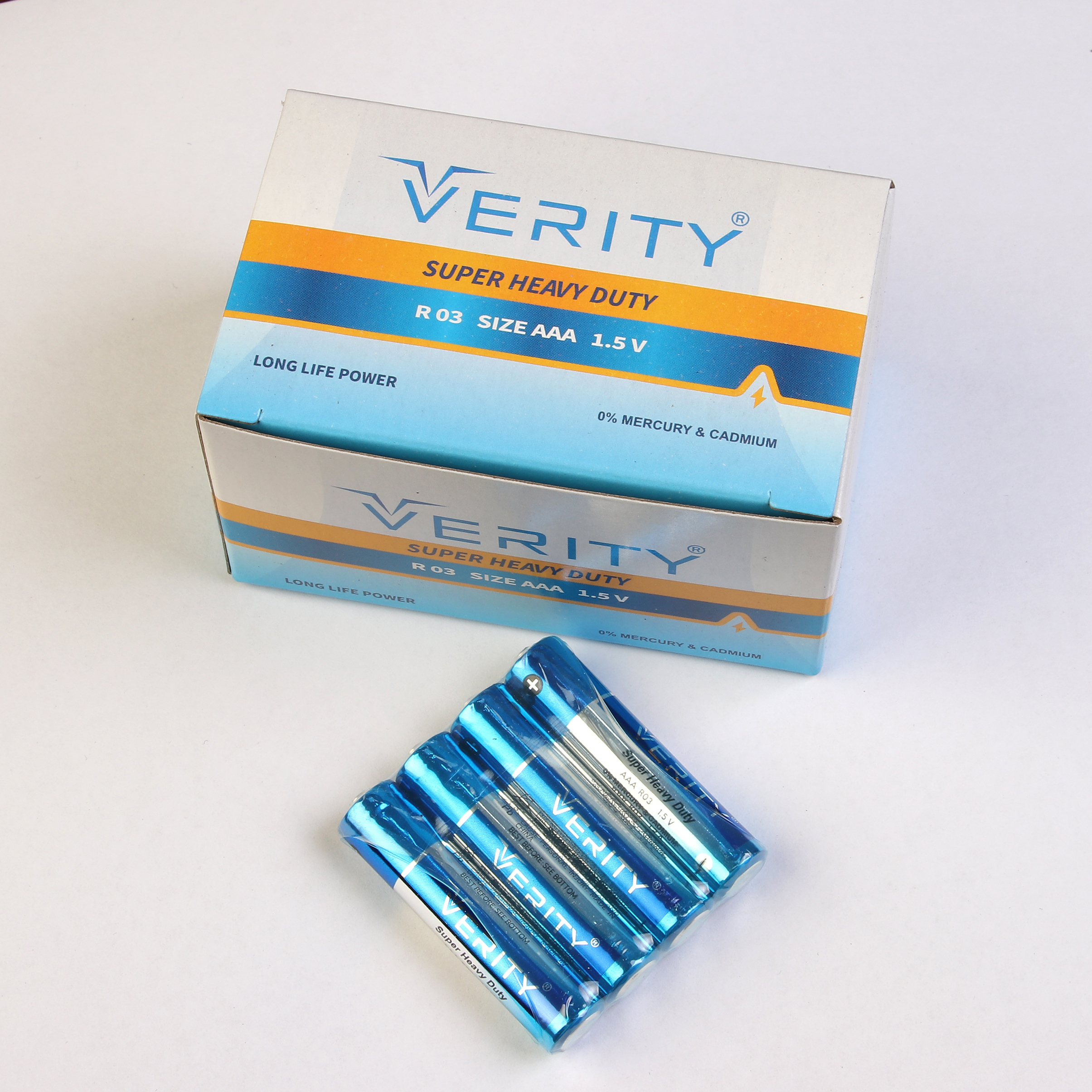 باتری نیم قلمی وریتی مدل Super Heavy Duty بسته هشت عددی - Image 4