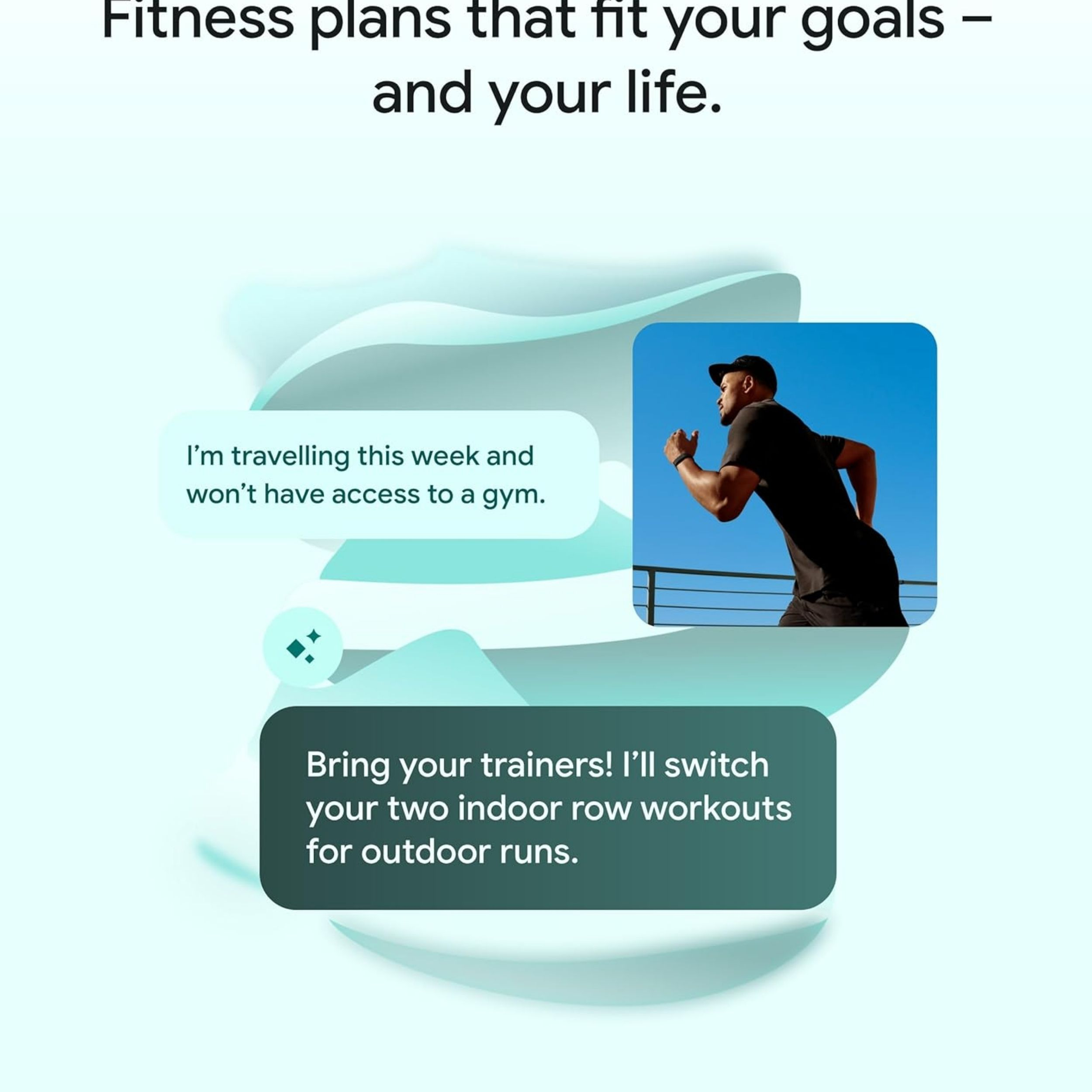 مچ بند هوشمند گوگل مدل Fitbit Air با بند پارچهای - Image 11