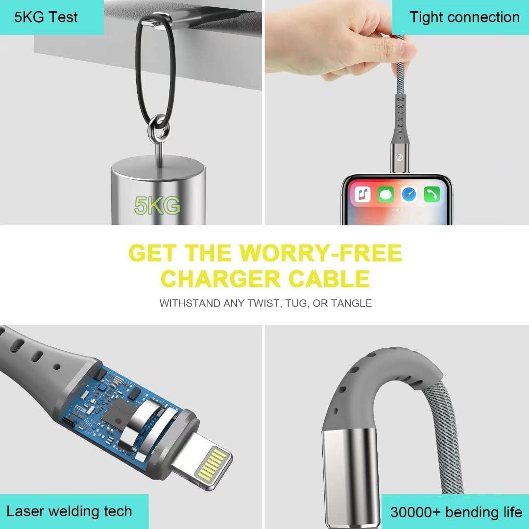 کابل تبدیل USB به لایتنینگ هزول مدل G22 طول 1 متر - Image 17
