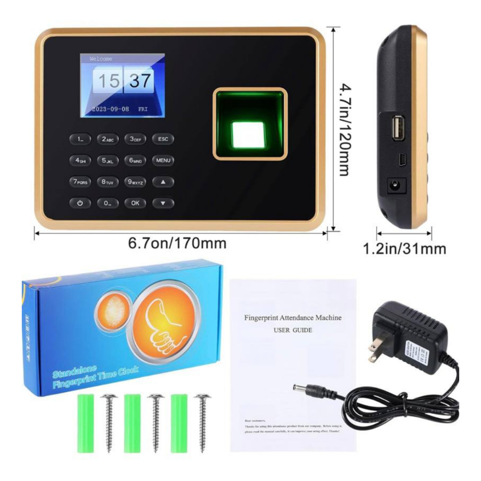 دستگاه حضور و غیاب مدل Kamatec K10 - Image 13