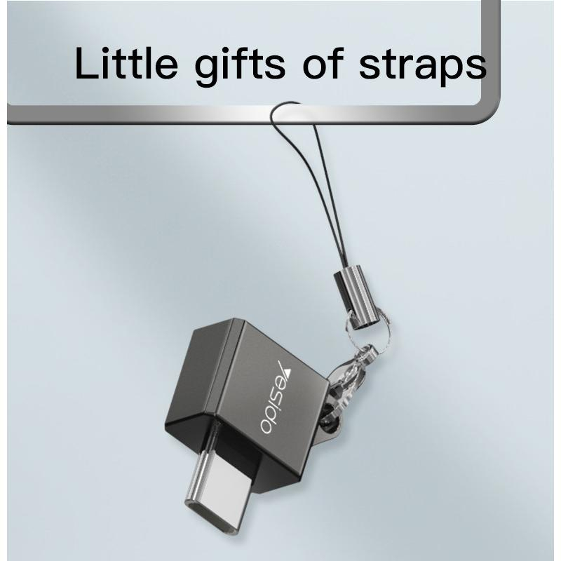 مبدل OTG USB-C به USB یسیدو مدل GS08 - Image 7