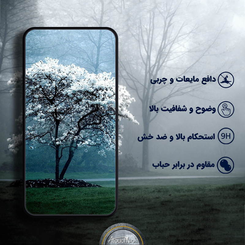 محافظ صفحه نمایش میبو مدل Transparent SuperD مناسب برای گوشی موبایل اپل iPhone 15 Pro Max - Image 3