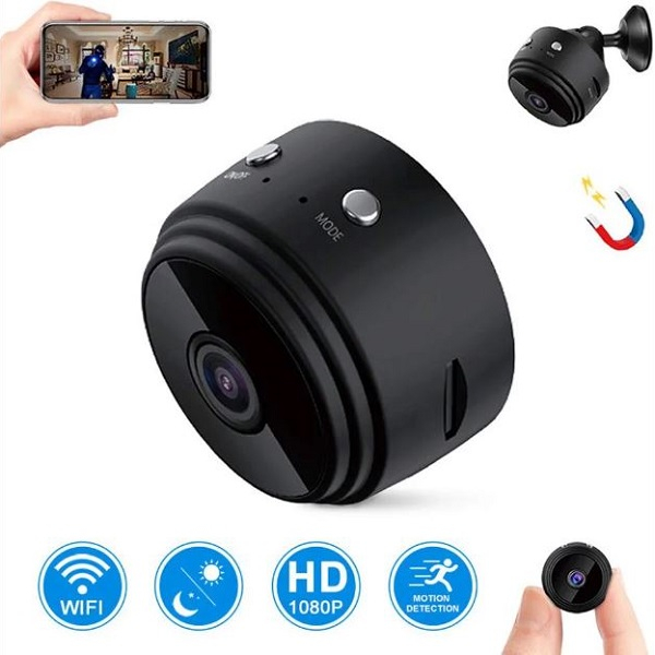 دوربین امنیتی بیسیم مدل A9 با رزولوشن 1080 HD، پشتیبانی از کارت حافظه TF تا 64 گیگابایت و سازگار با اندروید، iOS، ویندوز و مک OS X - Image 5