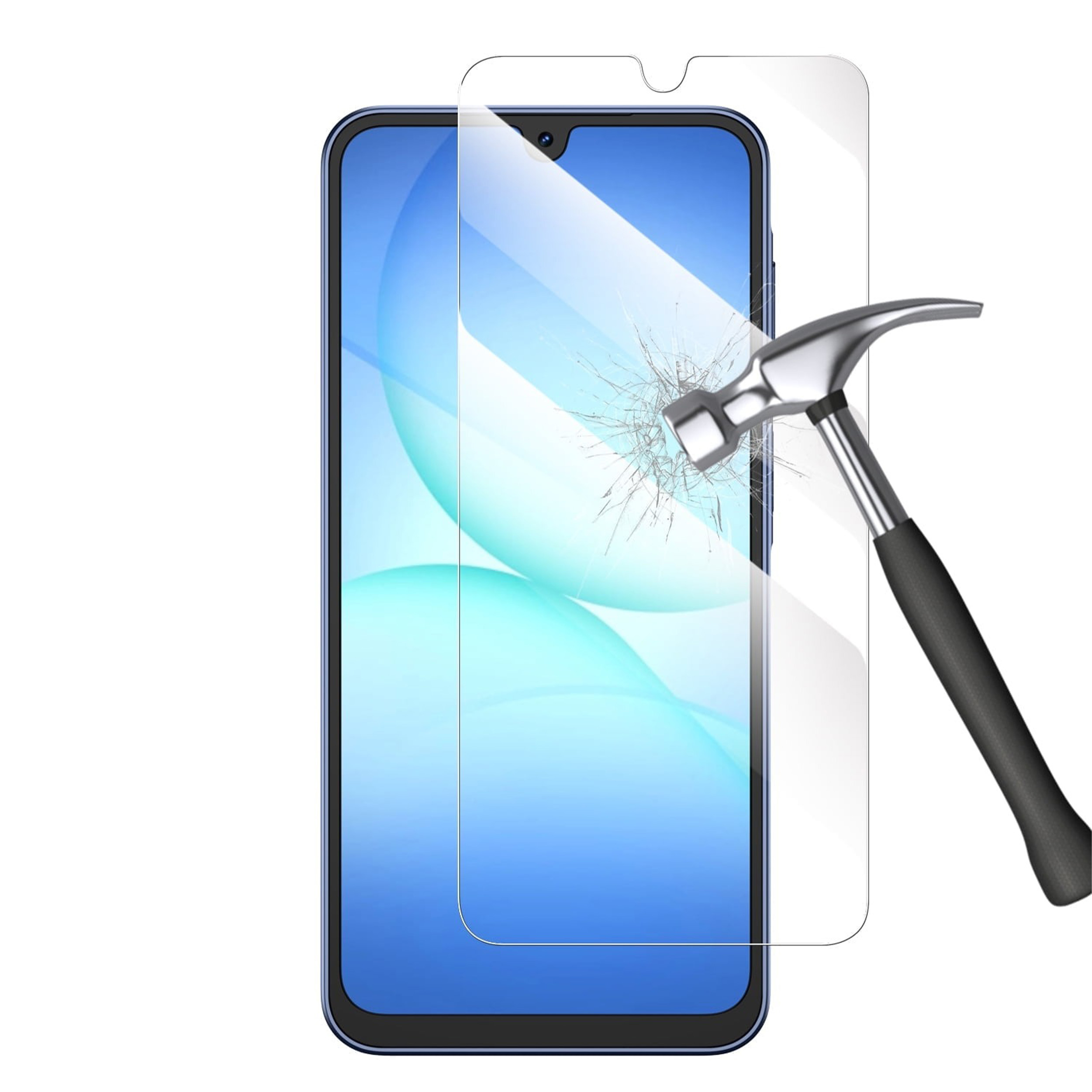 محافظ صفحه نمایش سامورایی مدل Invisiglass مناسب برای گوشی موبایل سامسونگ Galaxy A07 / A06 - Image 6