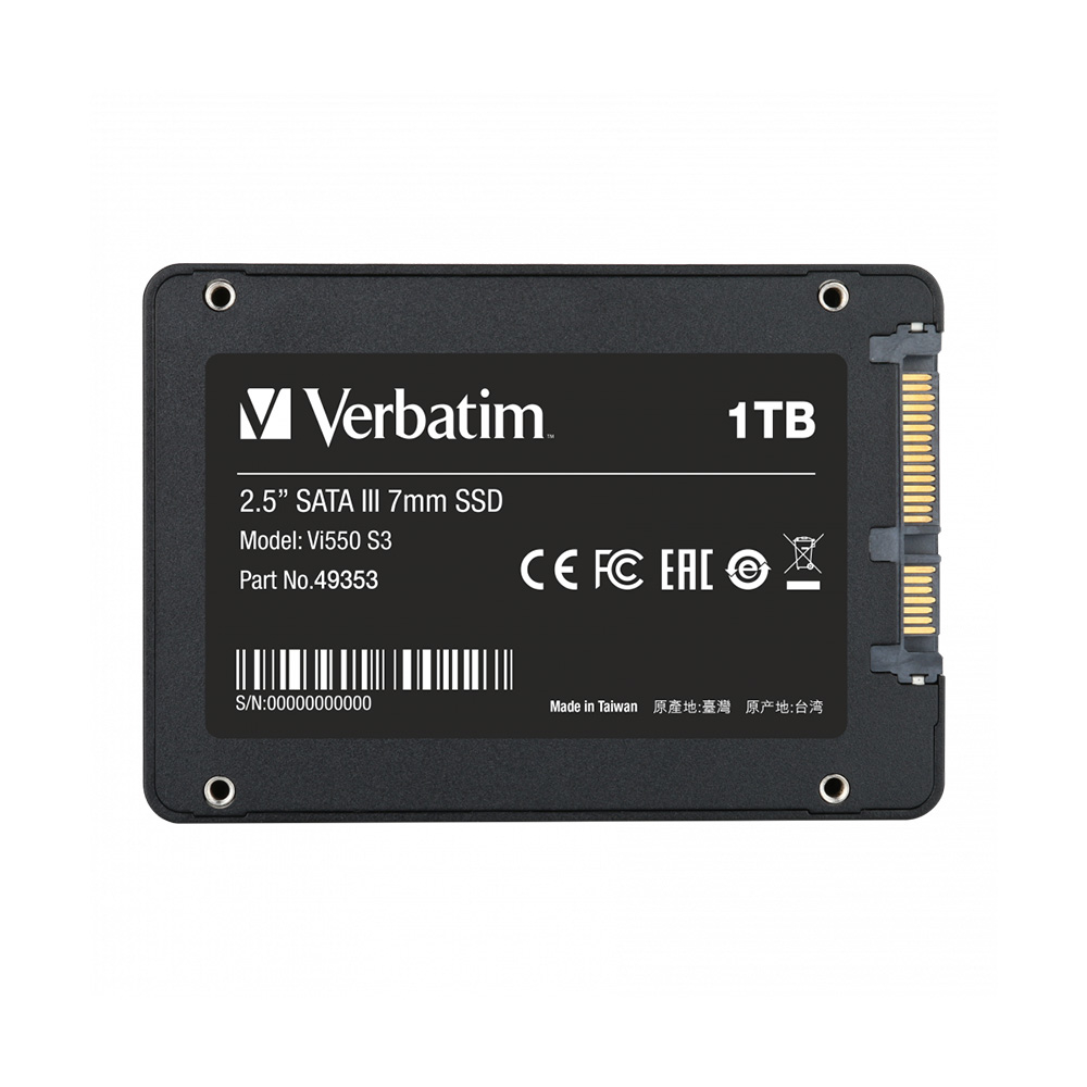 اس اس دی اینترنال SATA III ورباتیم مدل VI550 S3 ظرفیت 1 ترابایت - Image 3