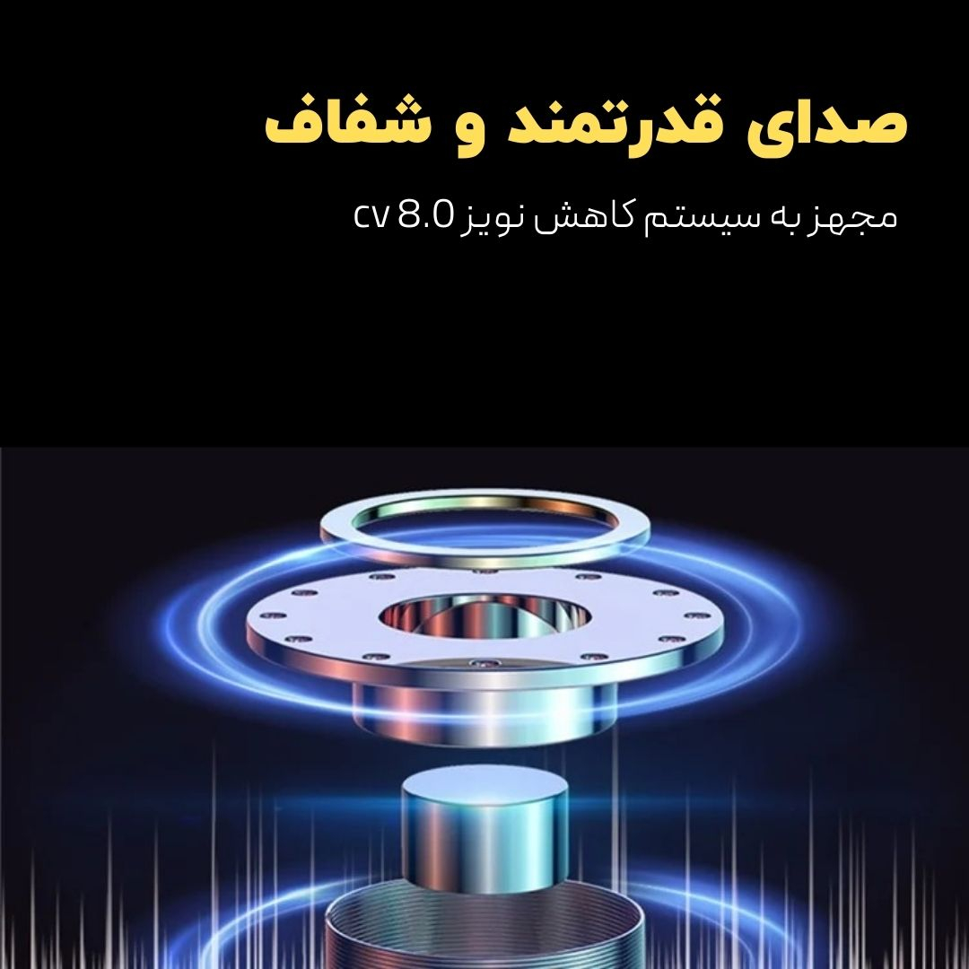 هدفون بلوتوثی پی ام ام مدل PM1OO - Image 3