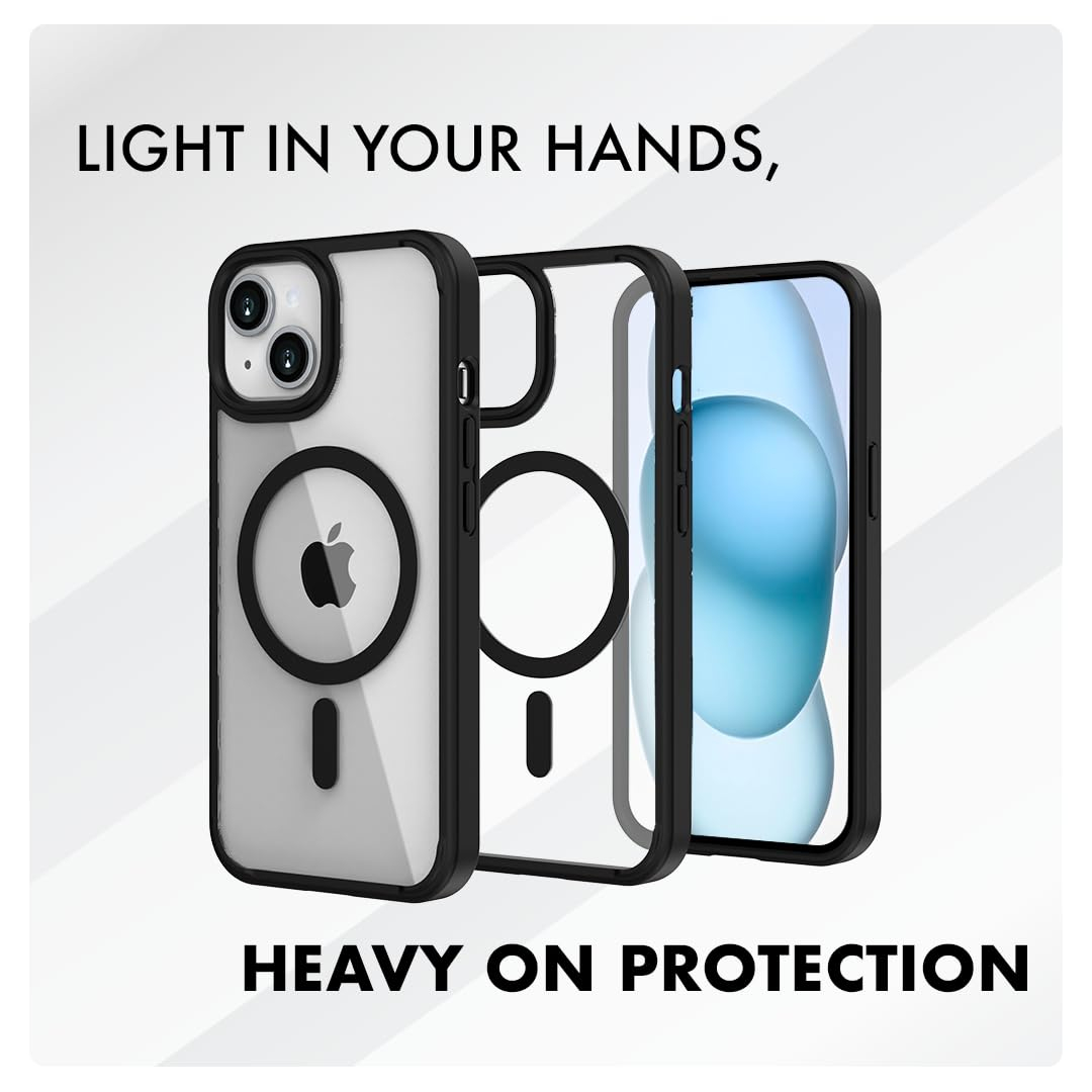 کاور گوف مدل Clear Magnetic-B مناسب برای گوشی موبایل اپل IPHONE 15 - Image 6