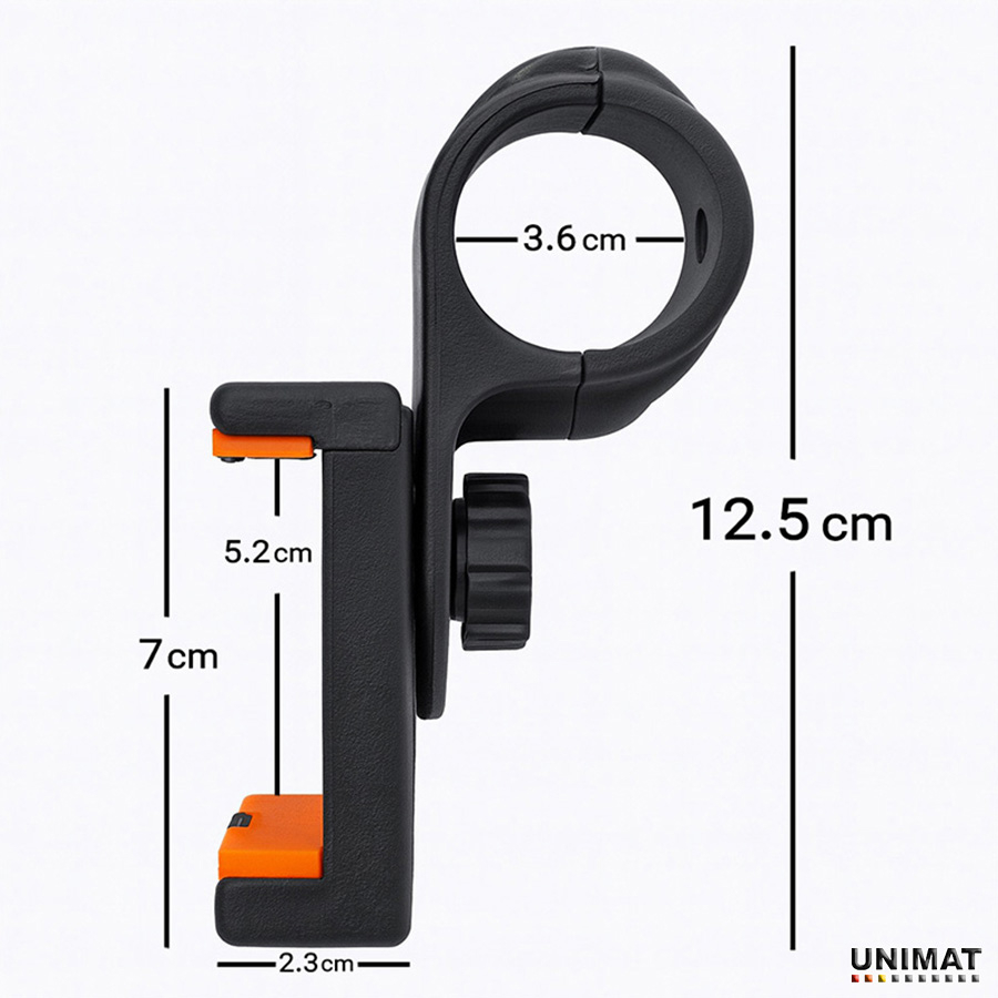 پایه نگهدارنده گوشی موبایل یونیمات مدل C-407 PLUS - Image 15
