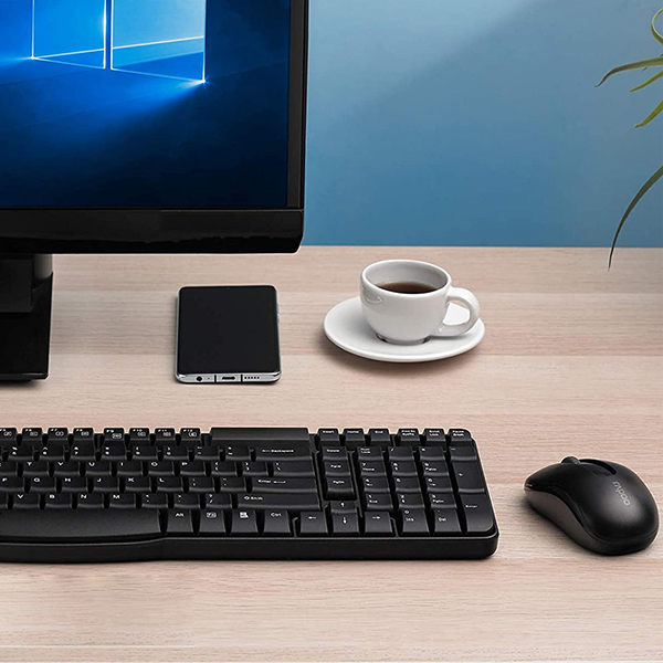 کیبورد و موس بی سیم رپو مدل X1800S - Image 6