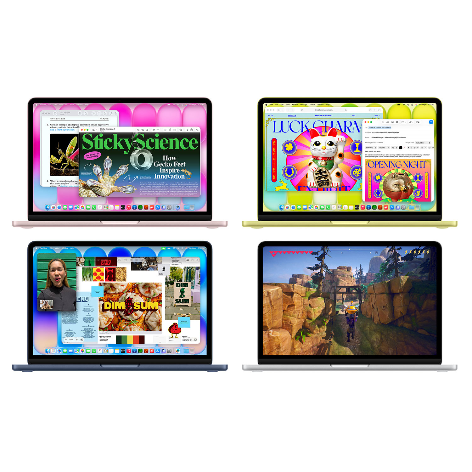 لپ تاپ 13 اینچی اپل مدل MacBook Neo LLA-A18 Pro-8GB Ram-256GB SSD - Image 4