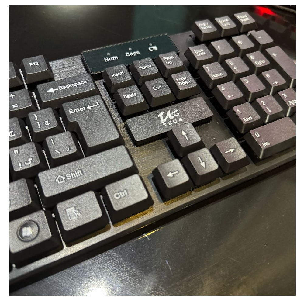 کیبورد و ماوس بی سیم یوسیتک مدل UC-3009 - Image 9