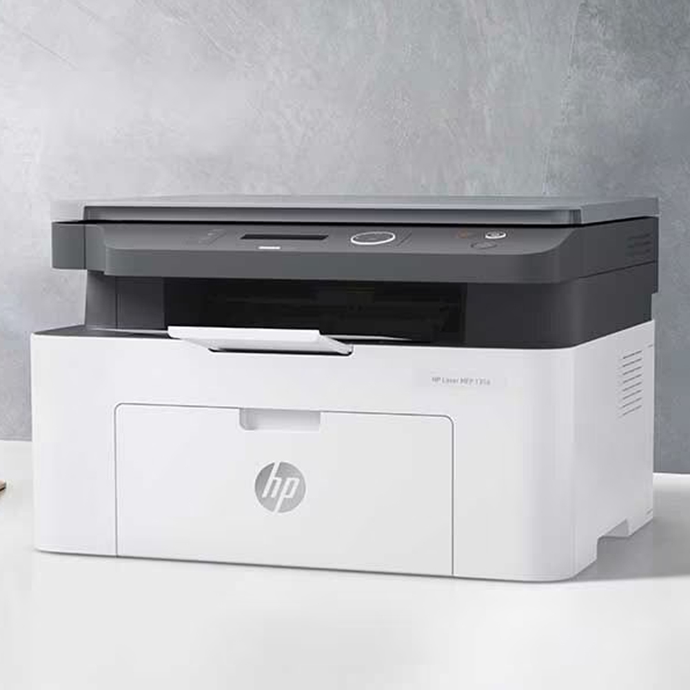 پرینتر لیزری 3 کاره اچپی مدل LaserJet MFP 136a با قابلیت پرینت، اسکن و کپی، اتصال USB و نمایشگر - Image 12