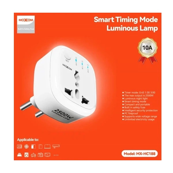 محافظ ولتاژ 2500 وات 10 آمپر موکسوم مدل MX188 - Image 6