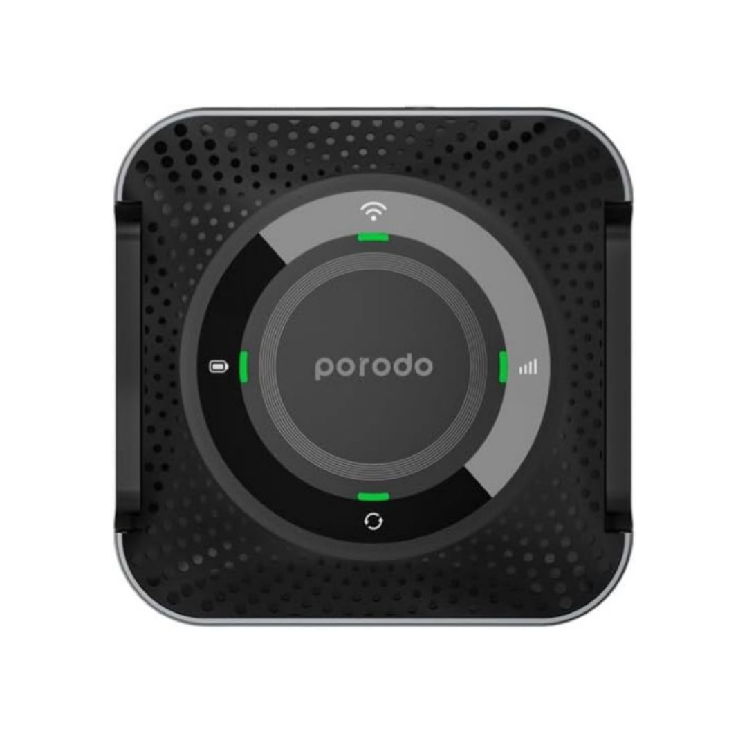 مودم روتر قابل حمل پرودو مدل PD-4GCPME-BKGY با پشتیبانی 4G LTE، باتری 4000 میلیآمپرساعتی با شارژدهی 12 ساعت، اتصال همزمان تا 10 دستگاه، پورت LAN و فرکانس 2.4 گیگاهرتز - Image 5