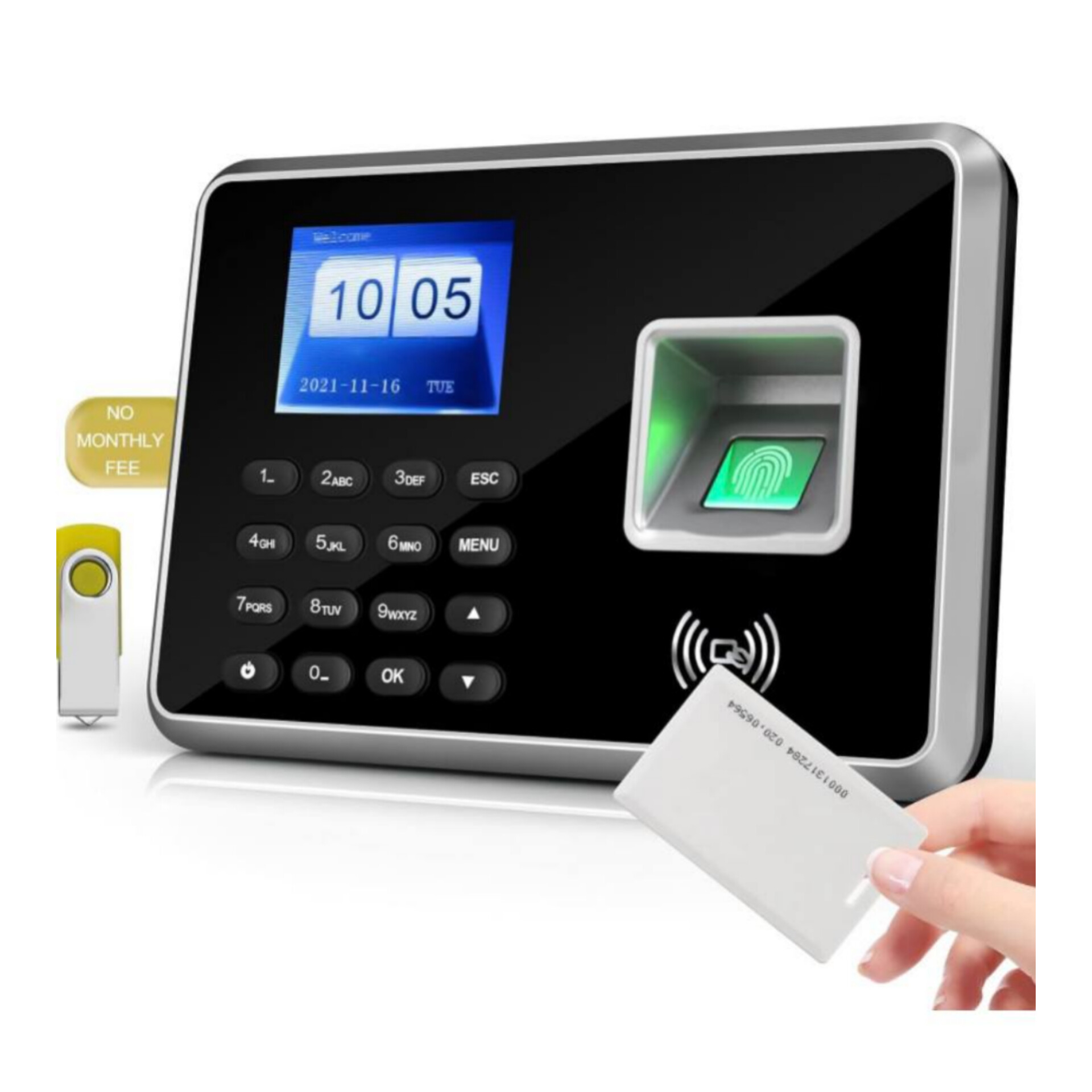دستگاه حضور و غیاب مدل Kamatec K10 - Image 6
