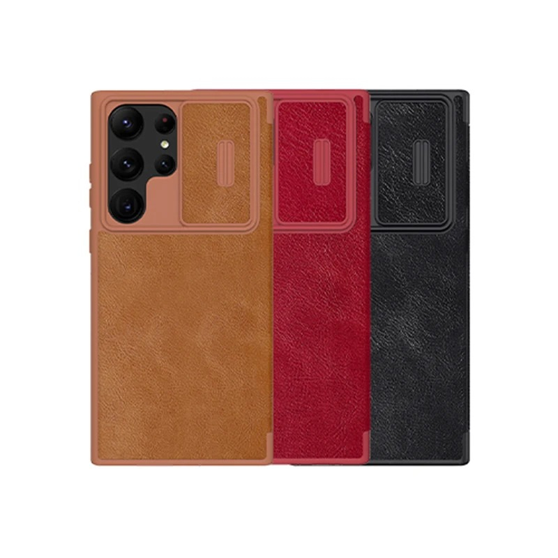 کیف کلاسوری نیلکین مدل Qin Pro Leather Case مناسب برای گوشی موبایل سامسونگ Galaxy S25 Ultra - Image 26