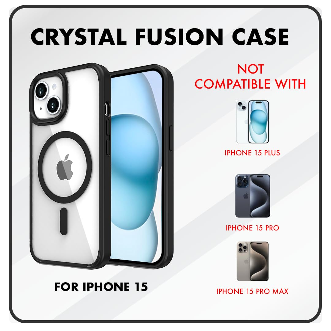 کاور گوف مدل Clear Magnetic-B مناسب برای گوشی موبایل اپل IPHONE 15 - Image 7