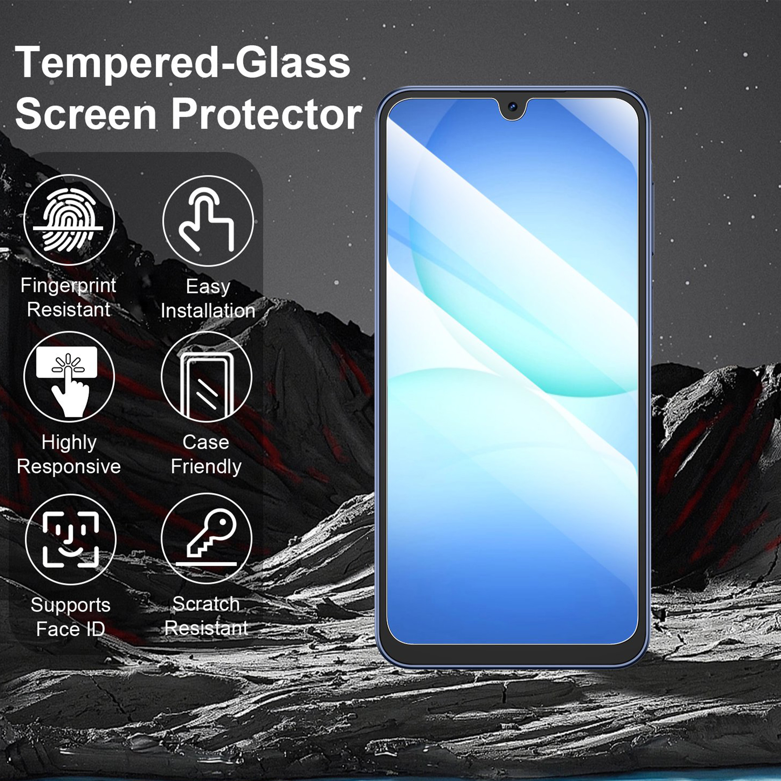 محافظ صفحه نمایش سامورایی مدل Invisiglass مناسب برای گوشی موبایل سامسونگ Galaxy A07 / A06 - Image 15