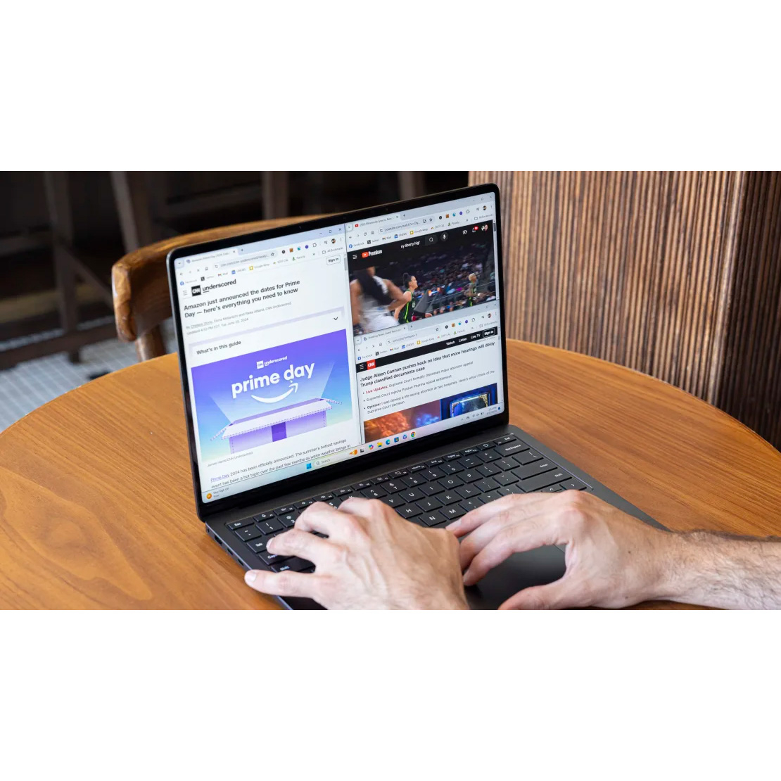 لپتاپ مایکروسافت مدل Surface Laptop 7 Copilot Plus PC با پردازنده Snapdragon X Plus، رم LPDDR5x 16GB، حافظه SSD با ظرفیت 256GB، نمایشگر لمسی 13.8 اینچ PixelSense Flow با نرخ بهروزرسانی 120Hz، دارای نور پسزمینه کیبورد - Image 10