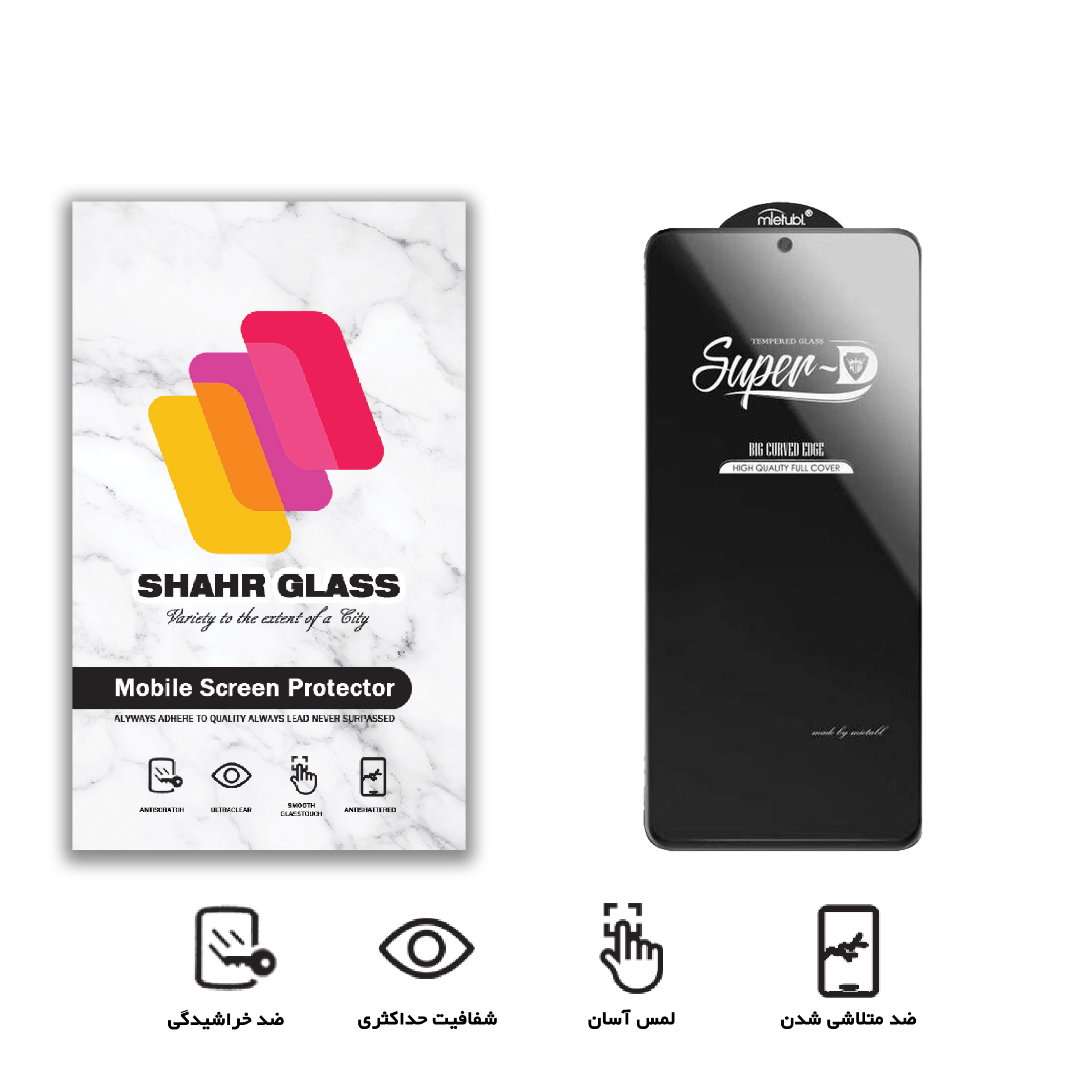 محافظ صفحه نمایش شهر گلس مدل SUPERD مناسب برای گوشی موبایل شیائومی Redmi Note 10 Pro / Note 10 Pro Max / Note 11 Pro - Image 2