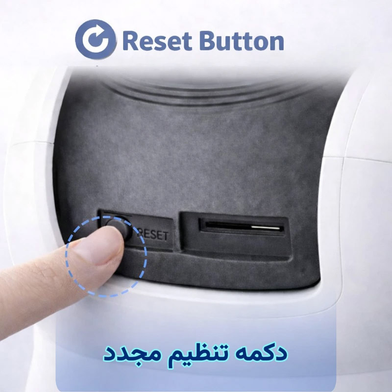 دوربین امنیتی تحت شبکه فضای داخلی وونک مدل M2 3mp با اتصال بیسیم، چرخش 360 درجه، تشخیص حرکت و مکالمه دوطرفه - Image 11