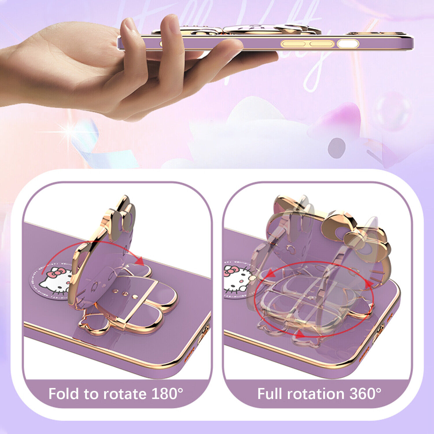 کاور اسپارتان مدل Kitty مناسب برای گوشی موبایل شیائومی Mi 11 Lite / Mi 11 Lite NE / Mi 11 Lite 5G به همراه بند نگهدارنده - Image 10