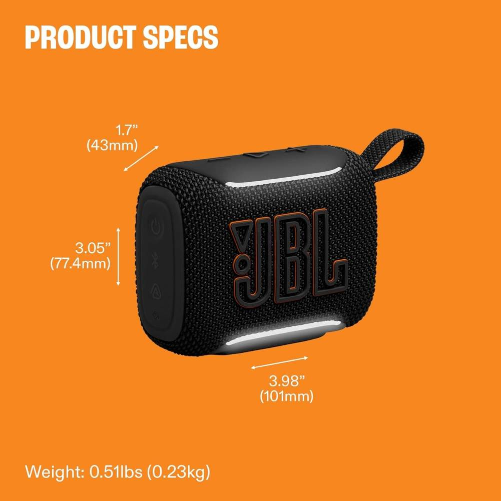 اسپیکر بلوتوثی قابل حمل جی بی ال مدل Go 5 - Image 18