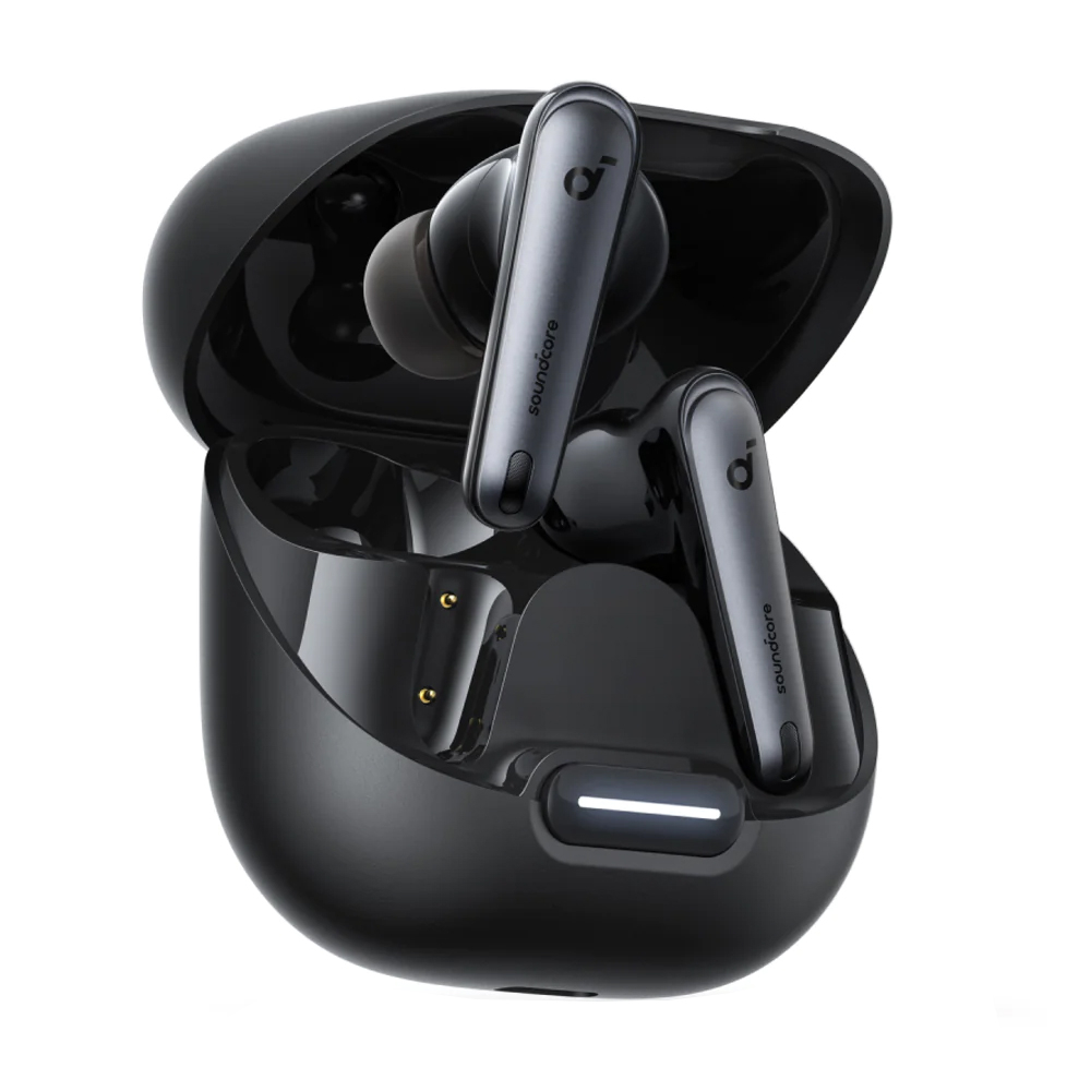 هدفون بلوتوثی انکر مدل Soundcore Liberty 4 NC با نویز کنسلینگ فعال (ANC)، درگاه شارژ USB Type-C، پشتیبانی از فرمان لمسی، مقاوم در برابر پاشش آب - Image 3
