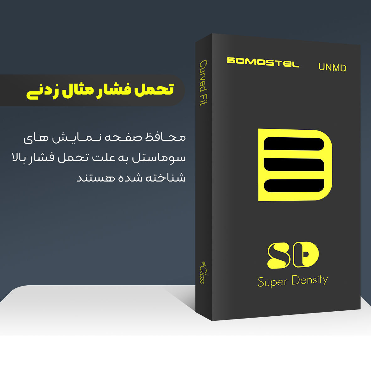 محافظ صفحه نمایش سوماستل مدل SD Anti Static مناسب برای گوشی موبایل اپل IPHONE 13 - Image 3