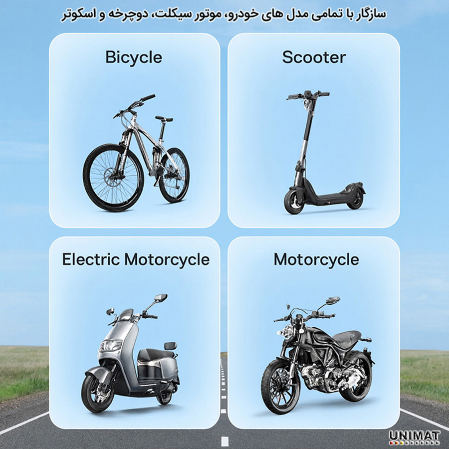 پایه نگهدارنده گوشی موبایل یونیمات مدل C-407 PLUS - Image 14