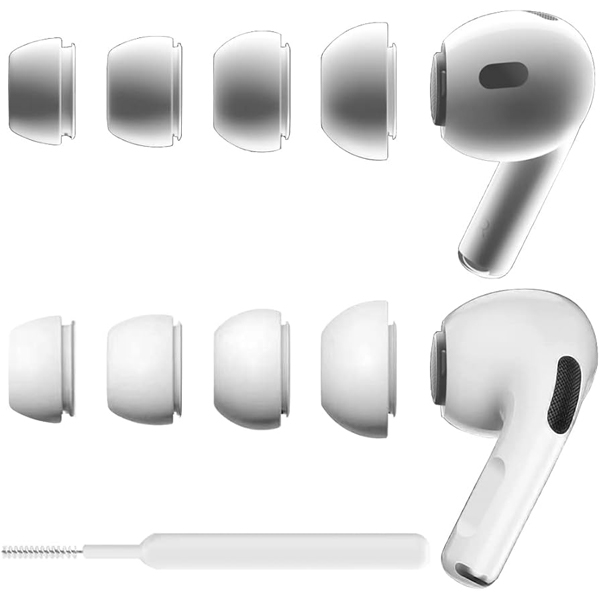 سری سیلیکونی هندزفری مدل Silicone مناسب برای ایرپاد پرو/پرو2 بسته 6 عددی - Image 16