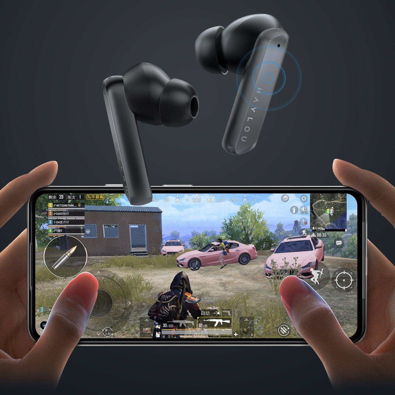 هدفون بلوتوثی هایلو مدل X1 Pro با نویز کنسلینگ فعال (ANC)، درگاه شارژ USB Type-C، دارای سه میکروفون در هر ایرباد، مقاوم در برابر پاشش آب (IPX4) - Image 3