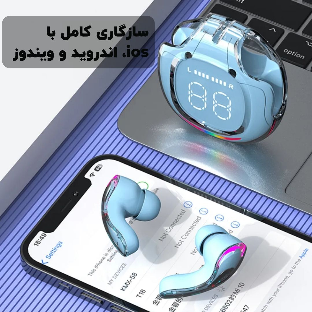هدفون بلوتوثی ونسر مدل VN-S30 - Image 3