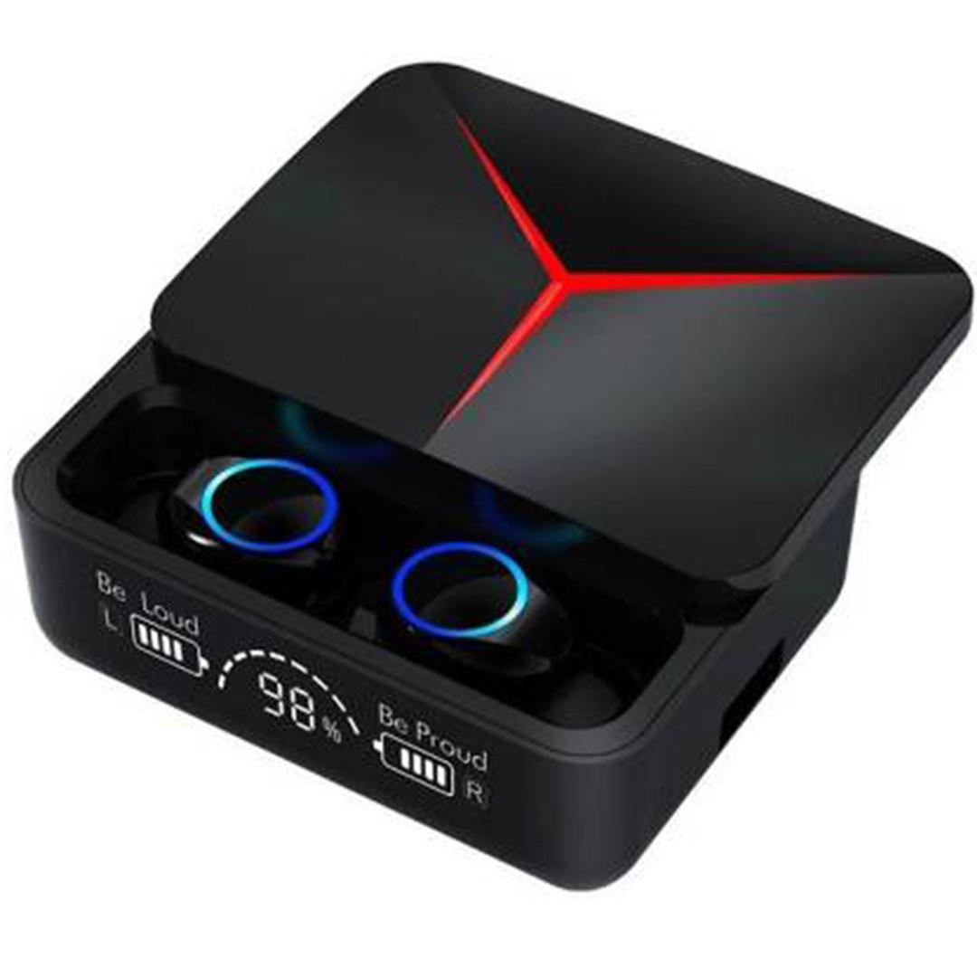 هدفون بلوتوثی مدل M90 Pro بدون قابلیت نویز کنسلینگ، درگاه شارژ USB Type-C، با قابلیت شارژ سریع، دارای نشانگر LED، امکان استفاده به عنوان پاوربانک، مقاوم در برابر آب - Image 2