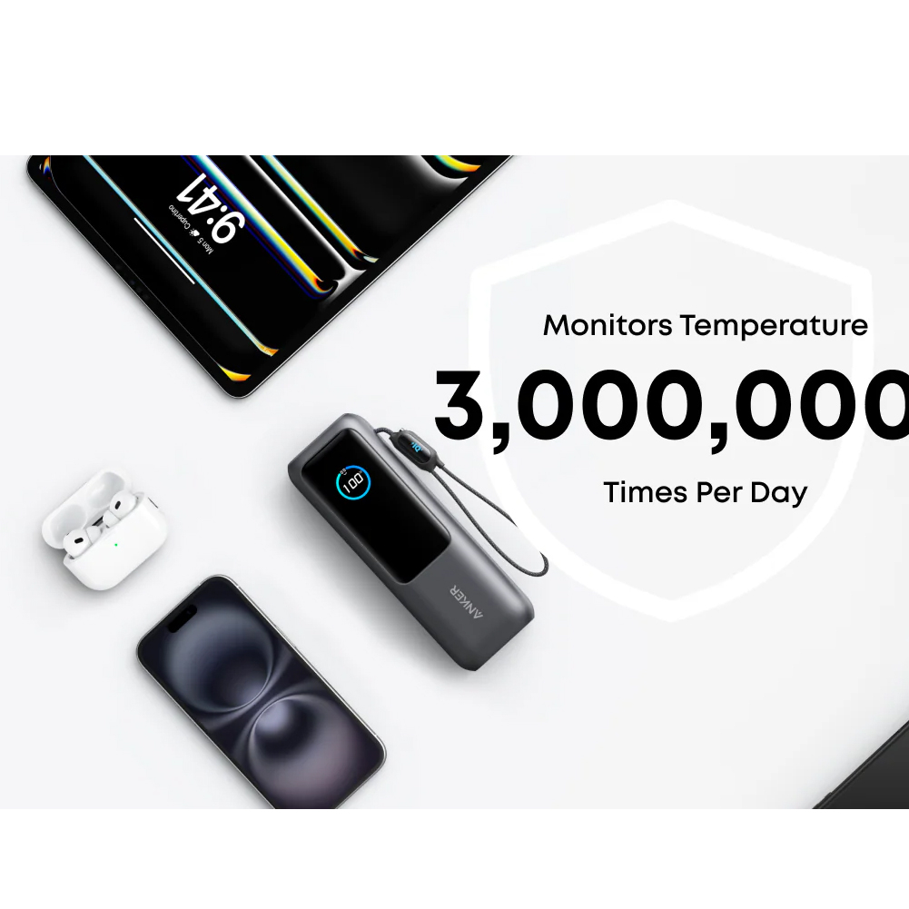 پاوربانک 100 وات انکر مدل A1695 ظرفیت 25000 میلی آمپر ساعت به همراه دو کابل USB-C - Image 18