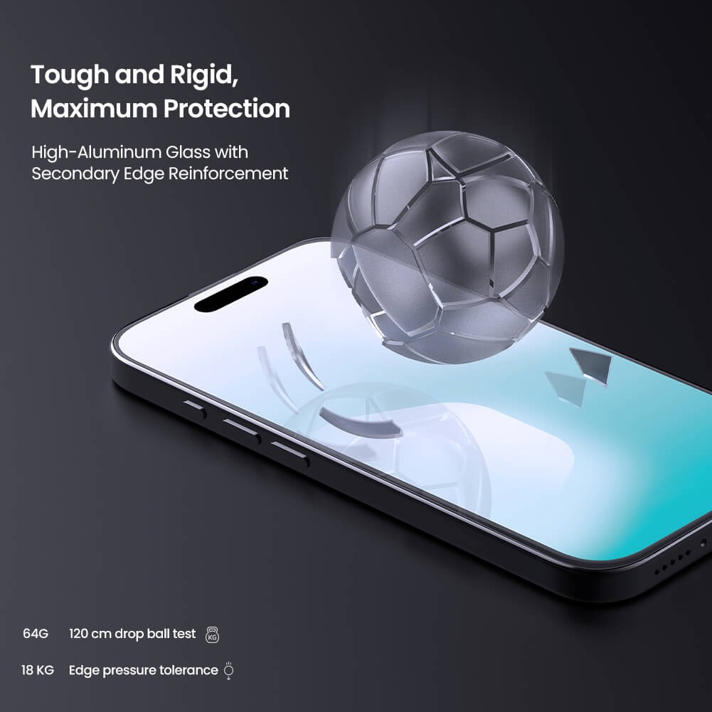 محافظ صفحه نمایش نیلکین مدل H Plus Pro مناسب برای گوشی موبایل اپل iPhone 17 Pro Max به همراه کیت نصب - Image 12
