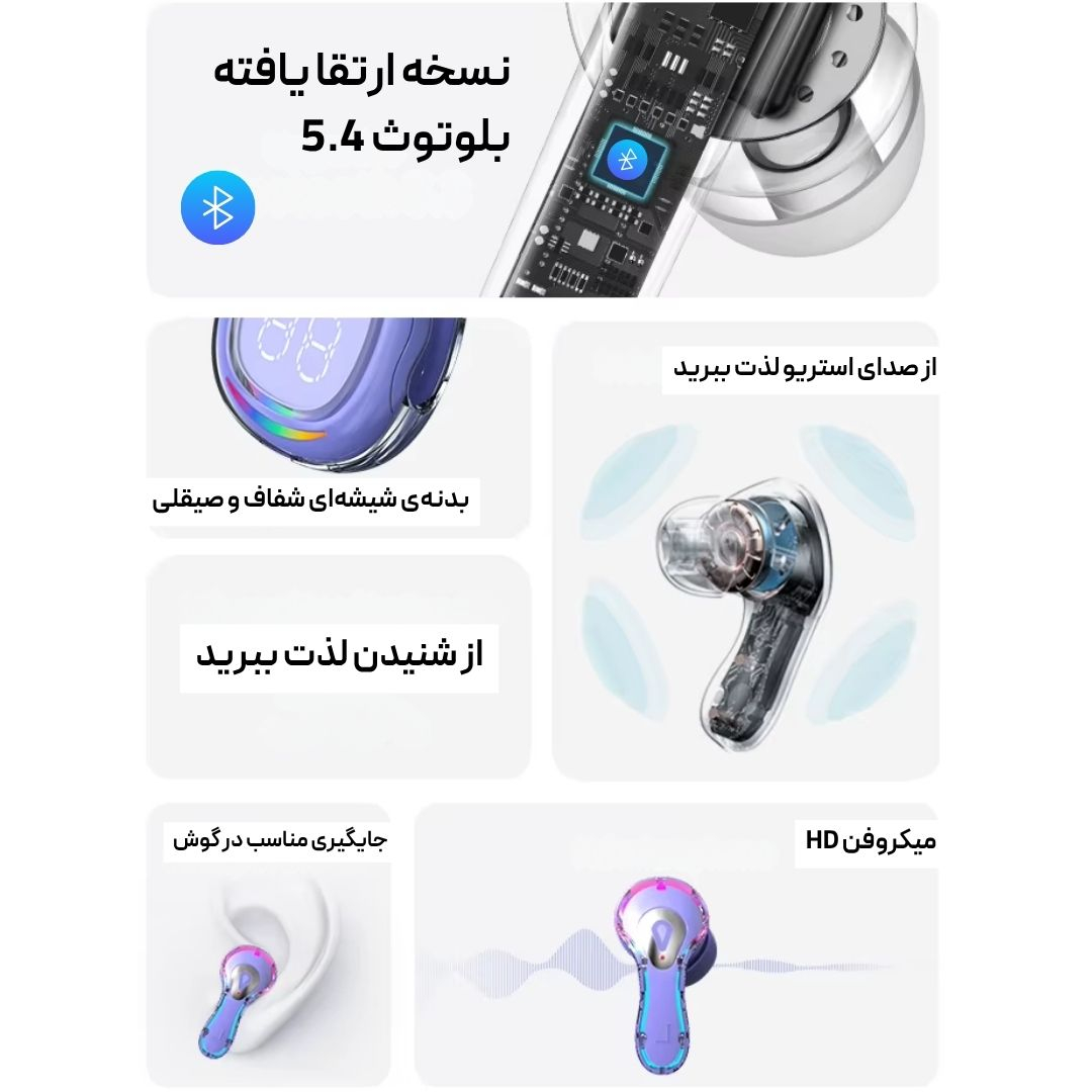 هدفون بلوتوثی ونسر مدل VN-S30 - Image 9