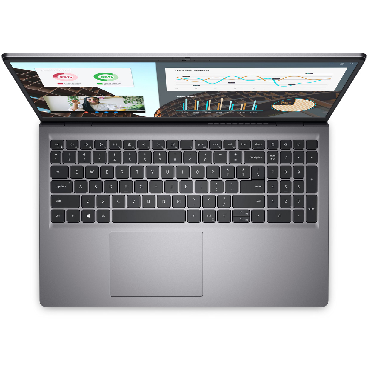 لپ تاپ 15.6 اینچی دل مدل Vostro 3530-i3 1305U-8GB DDR4 2666MHz-512GB SSD-IPS 120Hz - Image 4