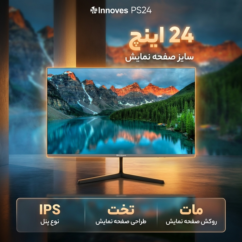 مانیتور 24 اینچ اینوورس مدل PS24 - Image 2